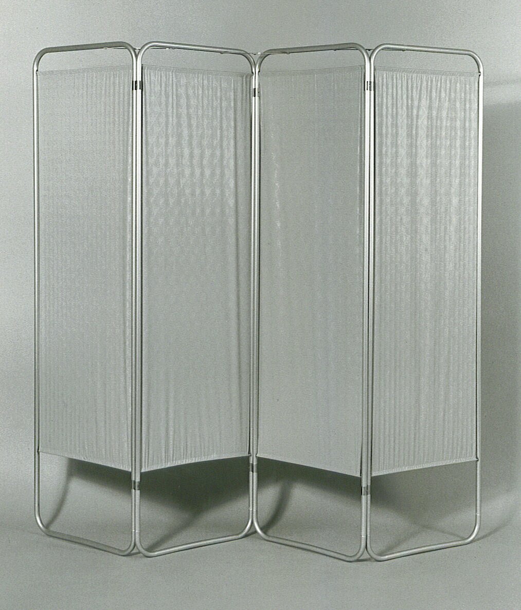 Symple Stuff Muriel 62'' W x 68'' H 4 - Panel Metal Folding Room Divider
